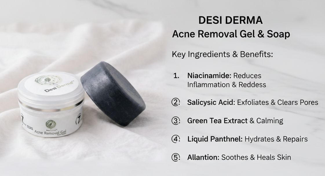 Acne Removal Gel & Soap Best For Acne Prone Skin